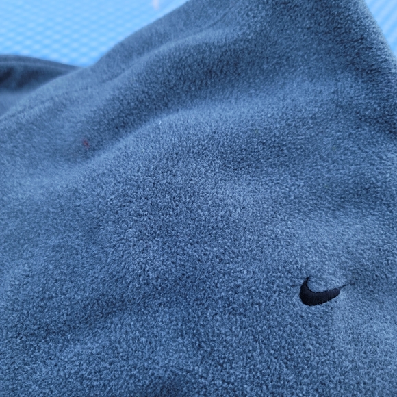 Nike sweatshirt fleece v neck pullover long sleeve drawstring hem XXL athleisure - Picture 7 of 14